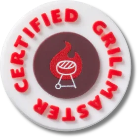 Γούρια Jibbitz™ με το έμβλημα «Certified Grill Master»