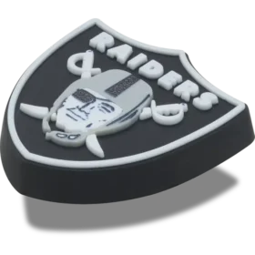 Γούρια Jibbitz™ με το λογότυπο των Las Vegas Raiders της NFL
