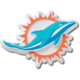 Γούρια Jibbitz™ με το λογότυπο των Miami Dolphins της NFL