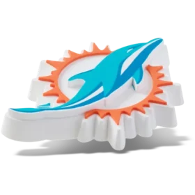 Γούρια Jibbitz™ με το λογότυπο των Miami Dolphins της NFL