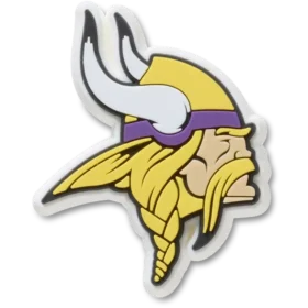 Γούρια Jibbitz™ με το λογότυπο των Minnesota Vikings της NFL