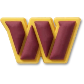 Γούρια Jibbitz™ με το λογότυπο των Washington Commanders της NFL