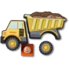 Γούρια Jibbitz «Myo Construction Truck» σε συσκευασία των 5 τεμαχίων Γούρια Jibbitz «Myo Construction Truck» σε συσκευασία των 5 τεμαχίων