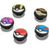 Γούρια Jibbitz™ «Poke Ball» σε συσκευασία των 5 τεμαχίων Γούρια Jibbitz™ «Poke Ball» σε συσκευασία των 5 τεμαχίων