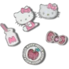 Hello Kitty Elevated, σετ 5 γούρων Jibbitz™ Hello Kitty Elevated, σετ 5 γούρων Jibbitz™