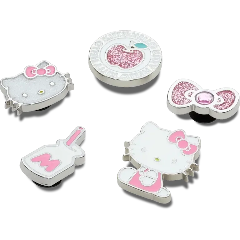 Hello Kitty Elevated, σετ 5 γούρων Jibbitz™ Hello Kitty Elevated, σετ 5 γούρων Jibbitz™