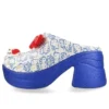 Hello Kitty Siren Clog “Λευκό Μπλε”