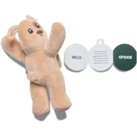 Huggitz Brown Puppy Γούρια Jibbitz για παπούτσια