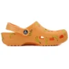 Κλασικά αθλητικά σανδάλια τύπου Classic Clog «Πορτοκαλί»