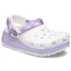 Κλασικά Casual Unisex Λευκά Μωβ Σανδάλια “White Purple”