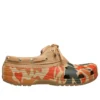 Κλασικά ναυτικά παπούτσια Duck Camo “Tan Shocking Orange”