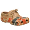 Κλασικά ναυτικά παπούτσια Duck Camo “Tan Shocking Orange”