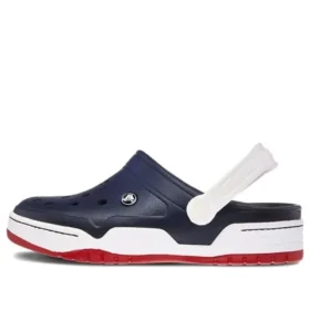 Κλασικά παπούτσια παραλίας τύπου Classic Clog Μπλε Λευκό