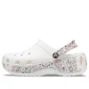 Κλασικά Platform Clogs Americana Paisley «Λευκό»