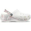 Κλασικά Platform Clogs Americana Paisley «Λευκό»