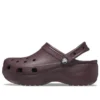 Κλασικά Platform Clogs “Dark Cherry”