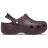 Κλασικά Platform Clogs “Dark Cherry”