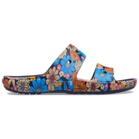 Κλασικά σανδάλια Crocs Retro Floral “Blue Multi”