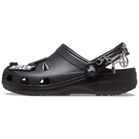 Κλασικά, θετικά, casual, unisex μαύρα σανδάλια