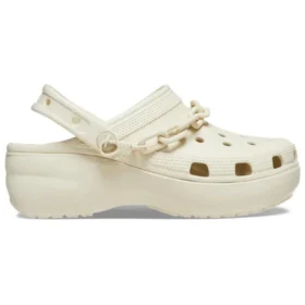 Κλασικό Platform Clog με αλυσίδα και πλατφόρμα “Bone”