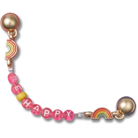 Κρεμαστά Be Happy Chain Γούρια Jibbitz™