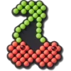 Κρεμαστά Γούρια Jibbitz™ Beaded Cherry
