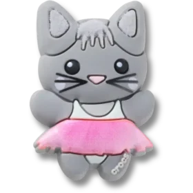 Κρεμαστά Γούρια Jibbitz™ Cutie Ballerina Kitty