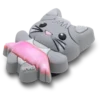 Κρεμαστά Γούρια Jibbitz™ Cutie Ballerina Kitty