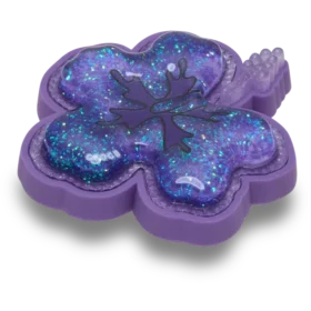 Κρεμαστά γούρια Jibbitz Purple Hibiscus