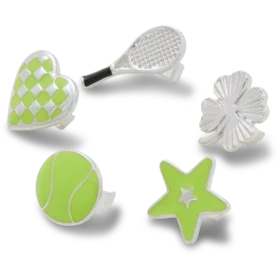 Κρεμαστά Γούρια Jibbitz «Σανδάλια C Charms Lucky Sport» σε συσκευασία των 5 τεμαχίων
