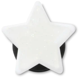 Κρεμαστά Γούρια Jibbitz™ «Silver Bright Star»