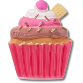 Κρεμαστά Γούρια Jibbitz «Σοκολατένιο Cupcake»