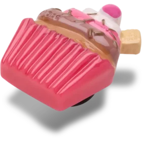 Κρεμαστά Γούρια Jibbitz «Σοκολατένιο Cupcake»