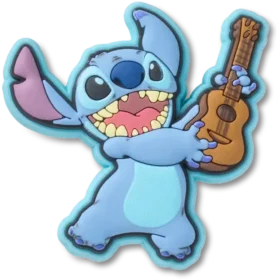 Κρεμαστά γούρια Jibbitz™ Stitch με κιθάρα