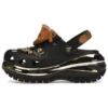 Mega Crush Clog “Black Tan”
