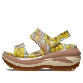 Mega Crush Retro Floral Σανδάλια “Vanilla Cork”