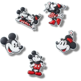 Mickey και Minnie Pvc 5 Pack Γούρια Jibbitz™