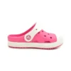 Μικρά αθλητικά σανδάλια Crocs για εξωτερική χρήση με φλατ παπούτσια, ροζ