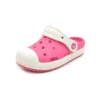Μικρά αθλητικά σανδάλια Crocs για εξωτερική χρήση με φλατ παπούτσια, ροζ