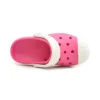 Μικρά αθλητικά σανδάλια Crocs για εξωτερική χρήση με φλατ παπούτσια, ροζ