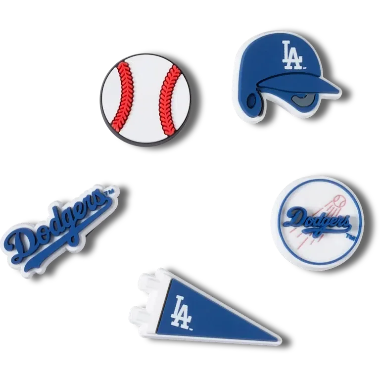 Mlb Los Angeles Dodgers 5Pck Γούρια Jibbitz™ Mlb Los Angeles Dodgers 5Pck Γούρια Jibbitz™