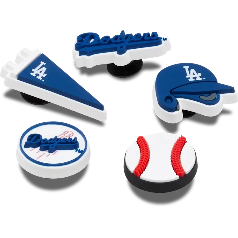 Mlb Los Angeles Dodgers 5Pck Γούρια Jibbitz™ Mlb Los Angeles Dodgers 5Pck Γούρια Jibbitz™