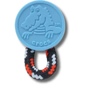 Μπλε γούρια Jibbitz™ με βρόχο από Paracord