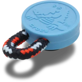 Μπλε γούρια Jibbitz™ με βρόχο από Paracord