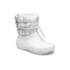 Μπότες Classic Neo Puff Luxe «Λευκό-Γκρι»