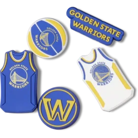 Nba Golden State Warriors Σετ 5 τεμαχίων Γούρια Jibbitz™