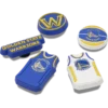 Nba Golden State Warriors Σετ 5 τεμαχίων Γούρια Jibbitz™