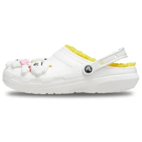 NEVERXCrocs Classic Cozy Stay Warm Crocs Αθλητικές παντόφλες Unisex Πολύχρωμες