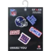 NFL New York Giants, σετ 5 γούρια Jibbitz για παπούτσια NFL New York Giants, σετ 5 γούρια Jibbitz για παπούτσια