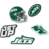 NFL New York Jets, σετ 5 γούριας Jibbitz για παπούτσια NFL New York Jets, σετ 5 γούριας Jibbitz για παπούτσια